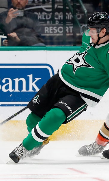Gurianov scores both goals, Stars hold off Ducks 2-1